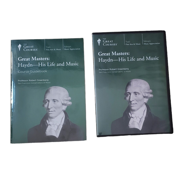 Great Masters Haydn His Life and Music The Great Courses Guidebook and DVD - Picture 1 of 13